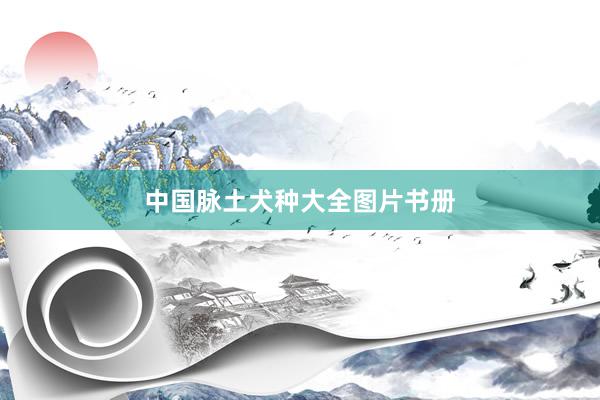 中国脉土犬种大全图片书册